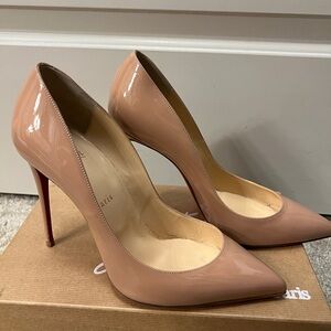 Christian Louboutin Pigalle Follies 100mm patent leather heels